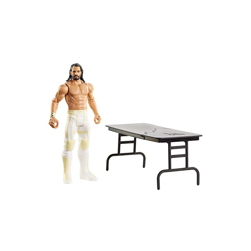 WWE Wrekkin' Seth Rollins Action Figure with Breakaway Table and