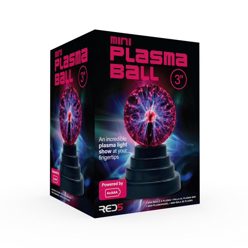 RED5 3 Inch Mini Plasma Ball