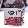 OGCOPHEN Metal DND Cat Dice 7PCS Polyhedral RPG Dice Set