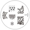 Konad Stamping Nail Art Image Plate M69