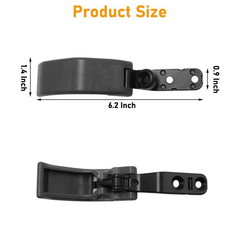 Rear Quarter Window Latch Compatible with Toyota Pickup Hilux 1989-1997
