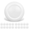 JULLISON 20 Packs 6 Inch LED Low Profile Recessed &