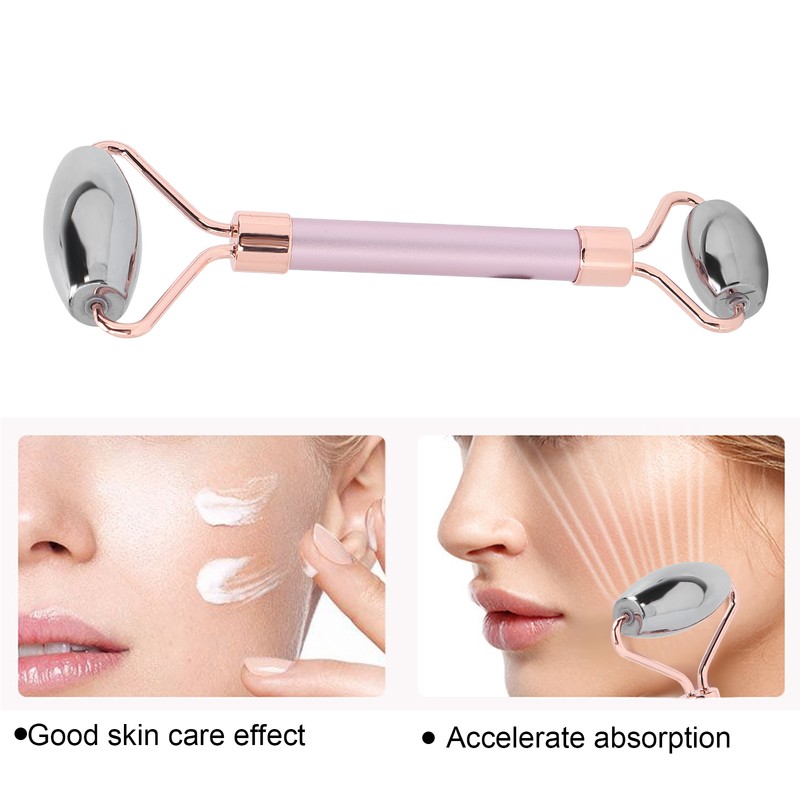Face Roller Terahertz Power Stone Facial Beauty Roller Massager Gua
