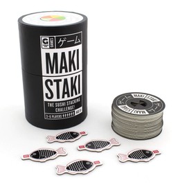 Ginger Fox Maki Staki Sushi Themed Card Game -Collect The Cards to Make Your Maki Perfect Party Game for Up to 6 Players
