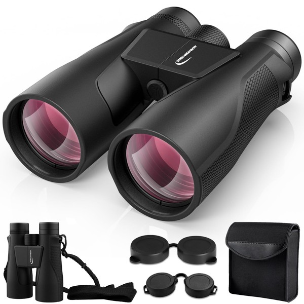 Binoculars for Adults, 15x56 Powerful Aurosports HD Large Vision, Clear