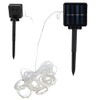 Outdoor Solar Power 120LED Chips Umbrella String Lights for Garden