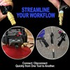 LE LEMATEC 15-PC Air Compressor Hose Fitting Kit - 1/4"