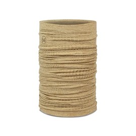 Buff® DryFlx® Multifunctional Scarf Male Female Adult Quick Drying Elastic Reflective Nocturne Bright Visibility Running One Size Brown