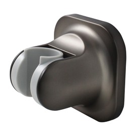 Zorfeter Adjustable Brushed Nickel Handheld Shower Head Holder, Strong Adhesive Showerhead Bracket, Bathroom Wall Mount Shower Fix Firmly and Use Conveniently