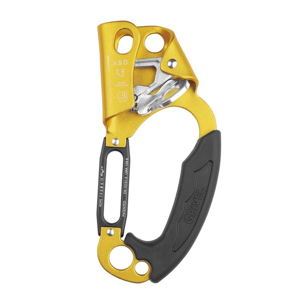 Grivel Up & Down Ascender Gold, Right