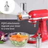 Nabenaufsatzkappe mit Edelstahl Befestigungsschraube für Kitchen Aid 4,5-5 Quart Tilt-Head