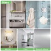 Chrome Finish Suction Cup Hooks for Shower Waterproof - Set