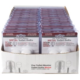 Metal Toilet Master Bolts Tool-Free Toilet Bolt and Cap System (24)