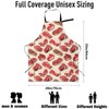Kibue Beef Steak Print Apron, Kitchen Cooking Baking Adjustable Polyester