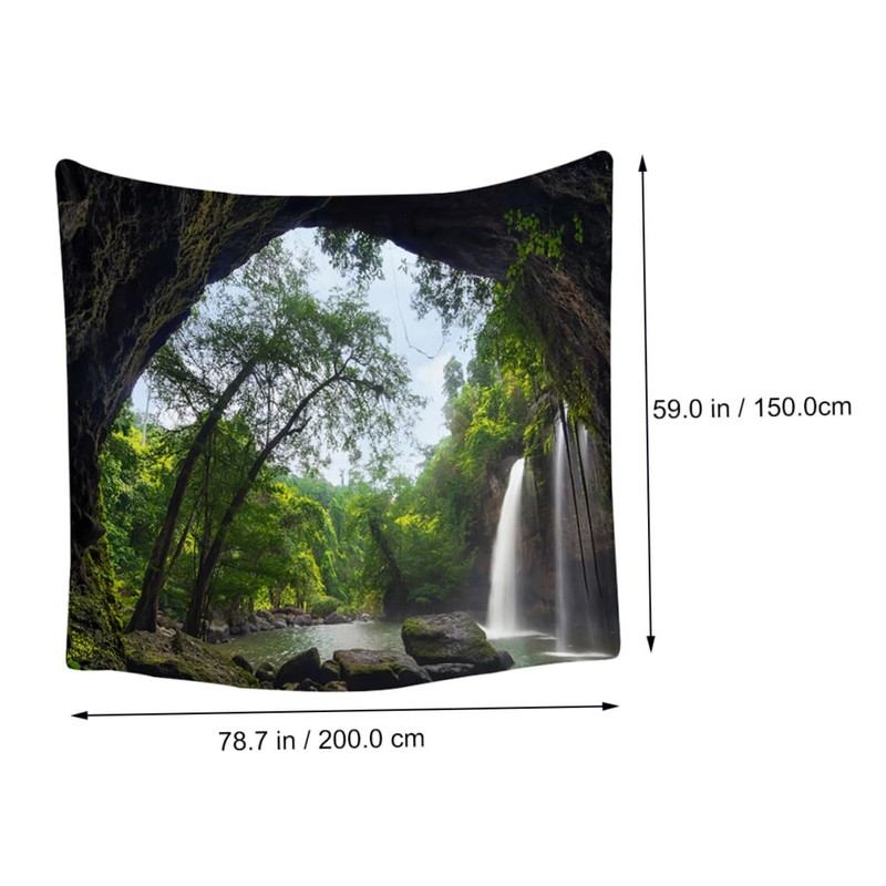 ABOOFAN 1Pc Tapestry Wall Hanging Decor Soft Polyester Home Decor