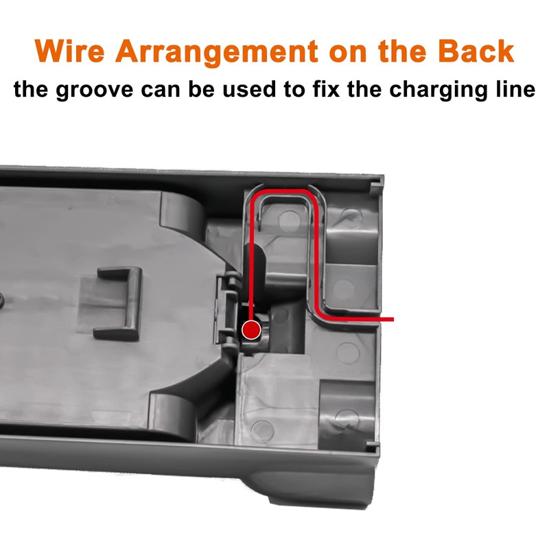 ilovelife Vacuum Cleaner Docking Station - Wall Mounted Accessories Bracket
