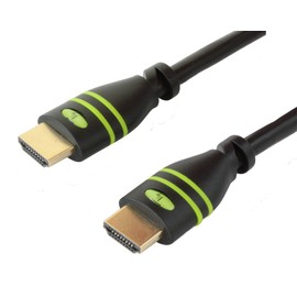 Manhattan 323192 High Speed HDMI Cable with Ethernet Channel (HEC ARC 3D 4K) HDMI Male to HDMI Male Shielded Black 1 m