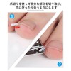 YFFSFDC 50 Pcs Curling Nail Clips with Nail Care Tools