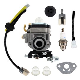 USPEEDA Carburetor for Troy-Bilt TB2BP EC Snapper BB44 27cc Backpack Blower Carb Fuel Line Kit