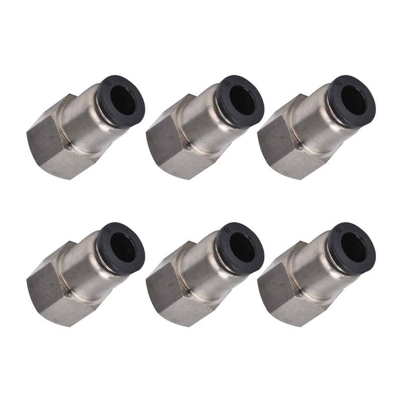 Female Straight Pneumatic Connecter Straight Pneumatic Quick Fitting Air Line
