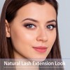 Obeyalash (Canna-WL016) Individual Eyelashes, 84 Pieces, Cluster Lashes, C Curl,