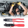 2pcs CV Joint Clamp Set Metal Ear Type Boot Banding