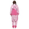 Superband Animal Cosplay Costume Adult Onesie Pajamas Cartoon Sleepwear Pink