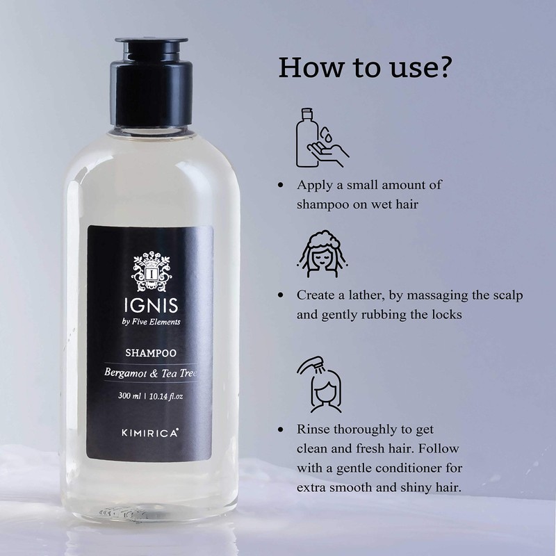 Kimirica Ignis Shampoo and Conditioner Hair Care Duo for Men