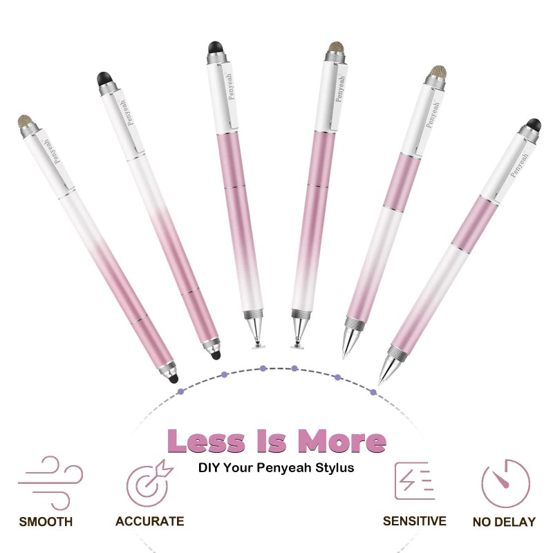 Penyeah Stylus Pens for Touch Screens (4 in 1),Universal Touch