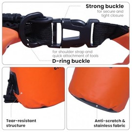 Pristis - Bolsa seca impermeable de 10 litros, mochila de almacenamiento en seco para exteriores, canotaje, kayak, pesca, rafting, camping, ligero y f