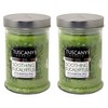 Langley Empire Candle Tuscany Candle 18oz Scented Candle, Soothing Eucalyptus