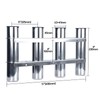 4 Rod Fishing Rod Rack for Boat, Stainless Steel Rod