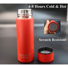 Thermos Flask, Small, 150 ml, Made of Dopper Stainless Steel, #316, Mini Drinking Bottle, Easy to Hold (Red)