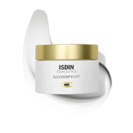 ISDIN - ceutics Glicoisdin 8 Soft, Crema Facial Antiedad con Ácido Glicólico y Efecto Peeling, 50ml - 50ml - Daily Care