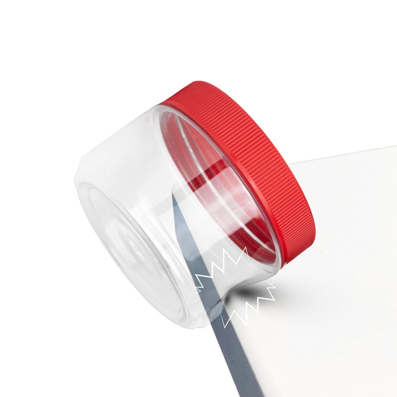 TOX Round Tin 250 ml with Sturdy Screw Cap, Made
