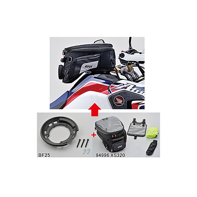 GIVI Tank Back for Motorcycles, Tank Lock Attachment