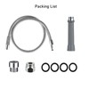 Replacement B-0044-H Pre-Rinse Hose for T&S Brass, 44 Inches Flexible