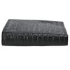 GERMANUS Leather Wallet (Black Croco), Black crocodile., Classic