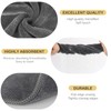 SINLAND Microfiber Reusable Face Cradle Covers, Grey, 5 Pack