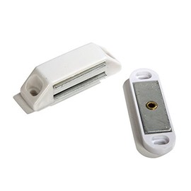 Ultra Hardware 13503 Heavy Duty Magnetic Catch, White