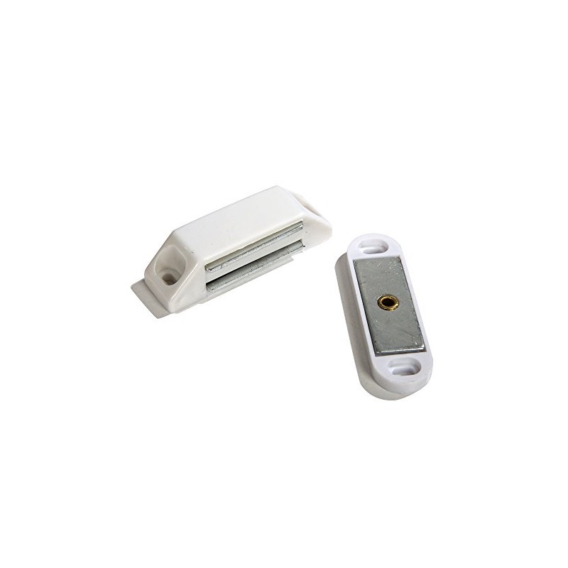 Ultra Hardware 13503 Heavy Duty Magnetic Catch, White