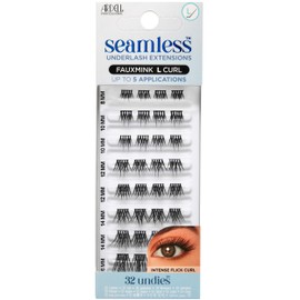 Ardell Seamless Underlash Extensions - Fauxmink L Curl, Up To 5 Applications, 32 ct, 1-pack