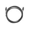 Lanberg CA-TOSL-10CC-0020-BK Optical Audio Cable 2 m Black