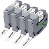 Replace for Brother PTouch Label Tape TZe TZ 12mm 0.47