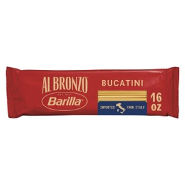 Barilla Al Bronzo Pasta, Bucatini, 16 oz