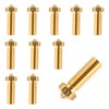 Pack of 10 Brass Nozzles 3D Printer Parts 3D Printer