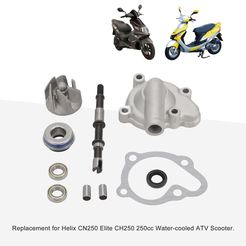 GOOFIT Water Pump Assy Replacement for Helix CN250 Elite CH250