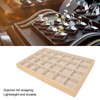 Jewelry Storage Display Trays Multipurpose 24 Grids Jewelry Tray for