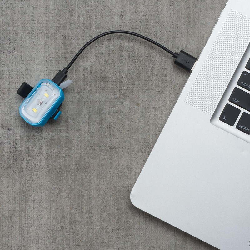 Blackburn CLICK USB FRONT + REAR LIGHT SET BLACK by