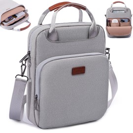 Aplufine Book Sleeve with Zipper, Book Carrier, Book Pouch, Book Protector Pouch, Book Sleeve for Book Lovers, Book Cover